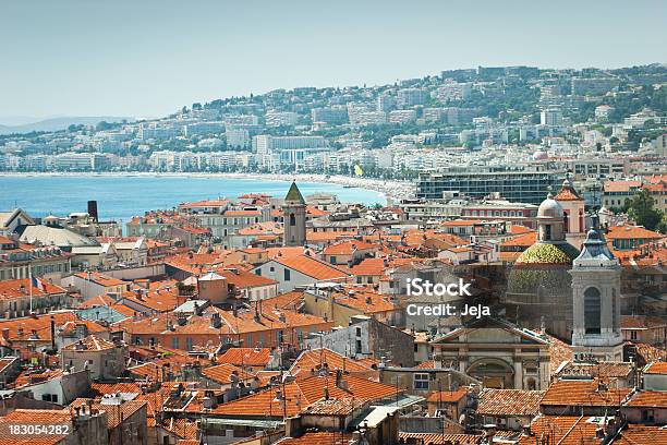 Foto de Cidade De Nice França e mais fotos de stock de Azul - Azul, Cote d'azur, Cultura Francesa