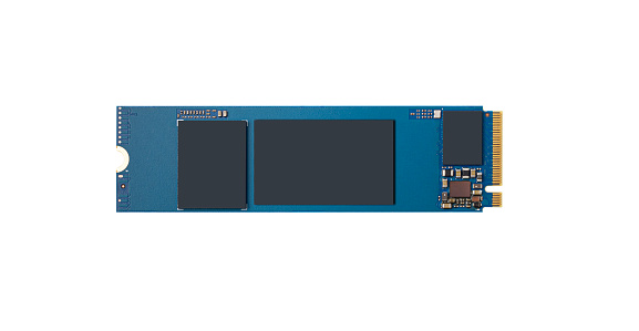 High speed SSD M2 disk for PC isolated on a white background.