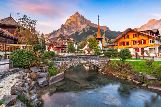 istock Kandersteg, Switzerland Mountain Town 1830555716