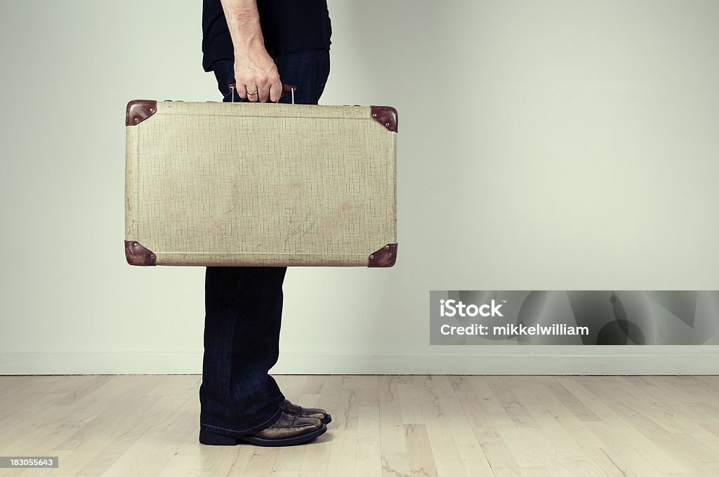 Koffer voller-ready to go - Lizenzfrei Abschied Stock-Foto