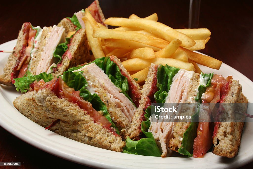 Турция Клубный сэндвич - Стоковые фото Клубный сэндвич роялти-фри