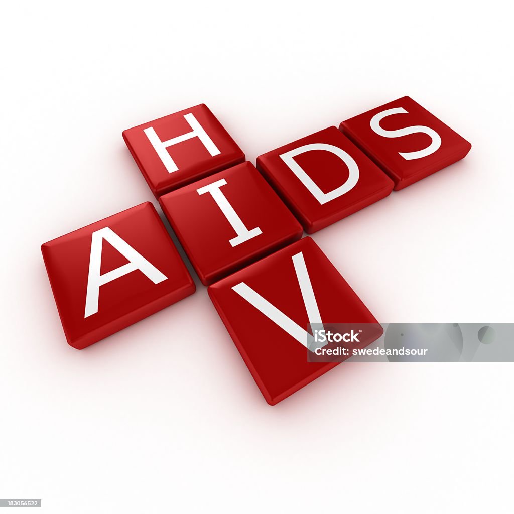 VIRUS HIV DU SIDA - Photo de Virus HIV libre de droits