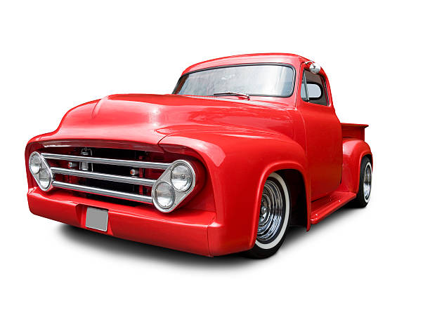 istock Classic 1950's Pick-up Truck 183056643