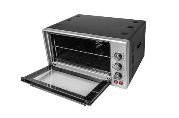 istock Electric oven isolated on white background. 1830581581