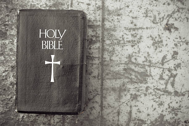 The Bible stock photo