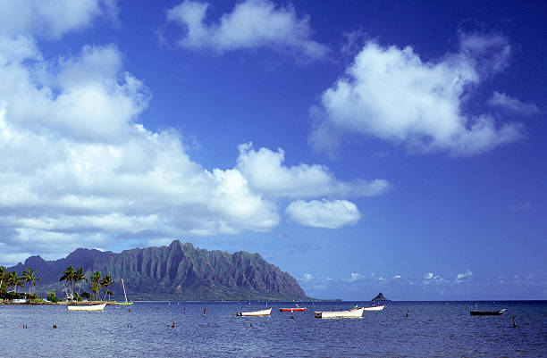 istock USA Hawaii O'ahu, Kane'ohe Bay. 183059360
