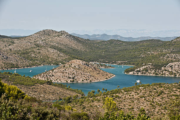 Islas del mar Adriático - foto de stock