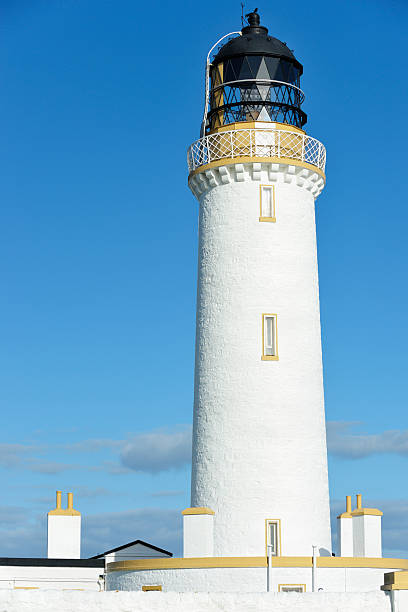 leuchtturm in dumfries und galloway, schottland - wigtownshire stock-fotos und bilder