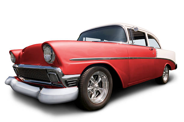 istock Classic Chevrolet Car on white w/ clipping path 183060732