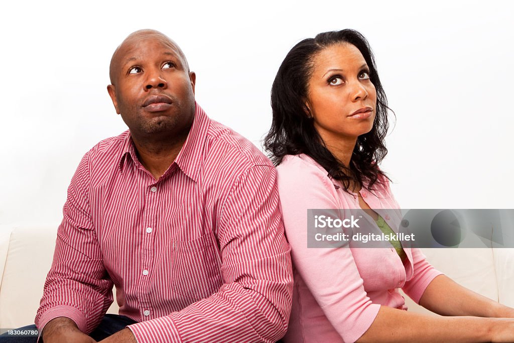 Relación de problemas - Foto de stock de Africano-americano libre de derechos