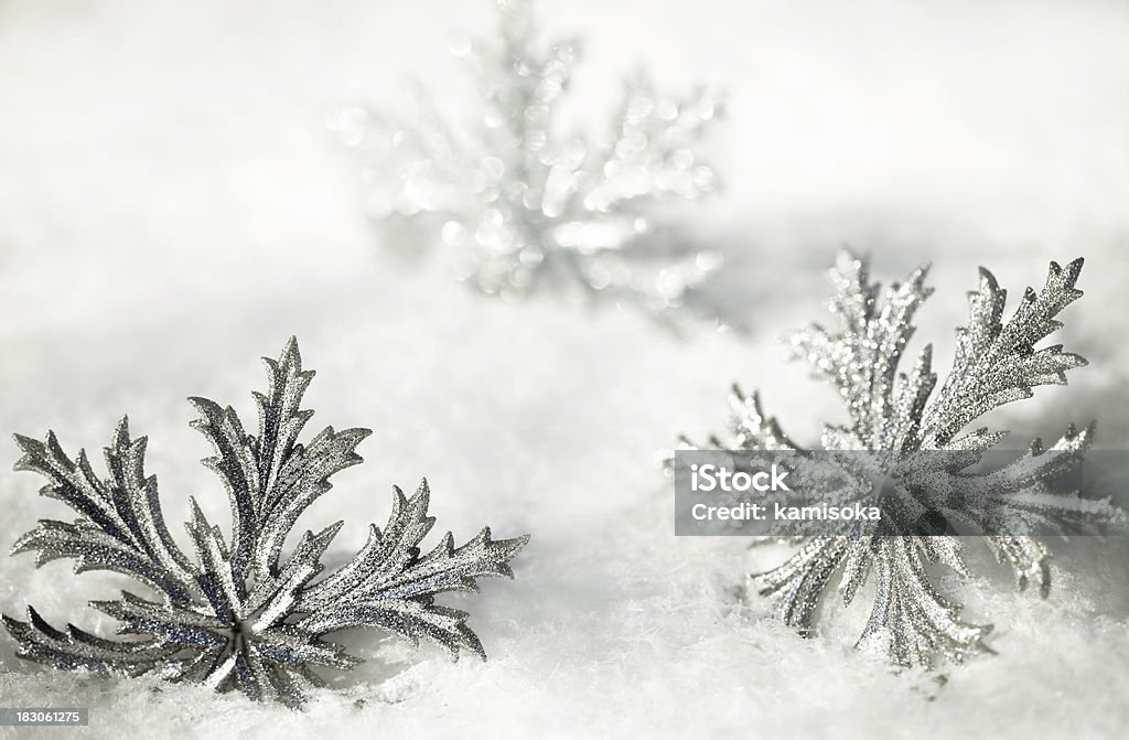 Snowflakes In 인공눈 - 로열티 프리 겨울 스톡 사진