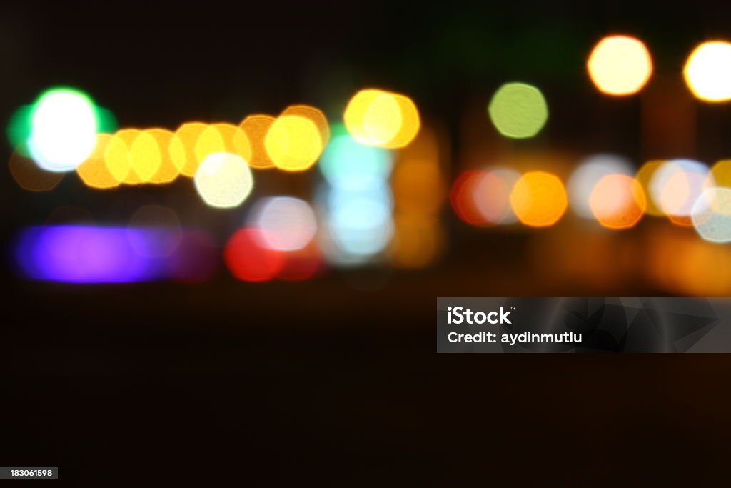 Luces de la ciudad - Foto de stock de Abstracto libre de derechos