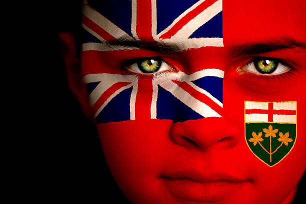 istock Ontario Canadian Flag Boy 183061948