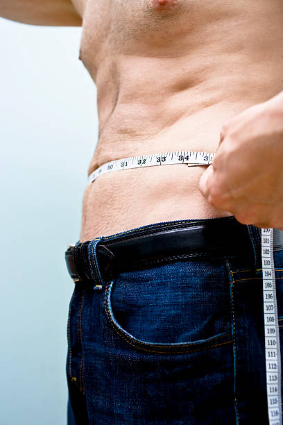 istock Measuring waistline 183062839