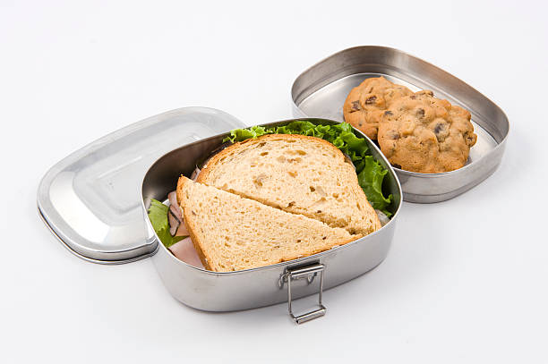 Packed Lunch stock photo
