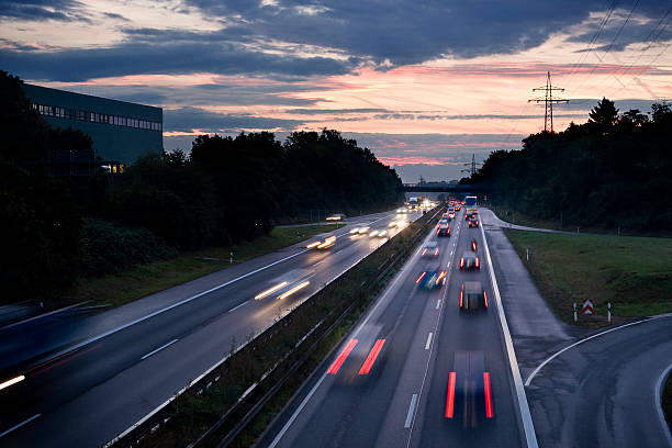 istock Traffic on motorway/Autobahn at dawn 183063318