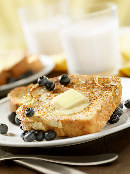 istock French Toast with Blueberries and Butter 183064054