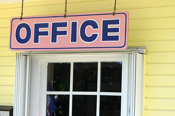 istock Motel Office Sign 183064560