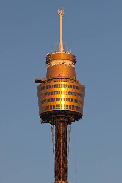 Sydney Centrepoint Tower Closeup stock photo
