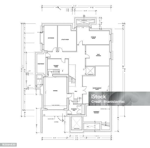 Cópia Heliográfica - Fotografias de stock e mais imagens de Cópia Heliográfica - Cópia Heliográfica, Plano - Documento, Arquitetura