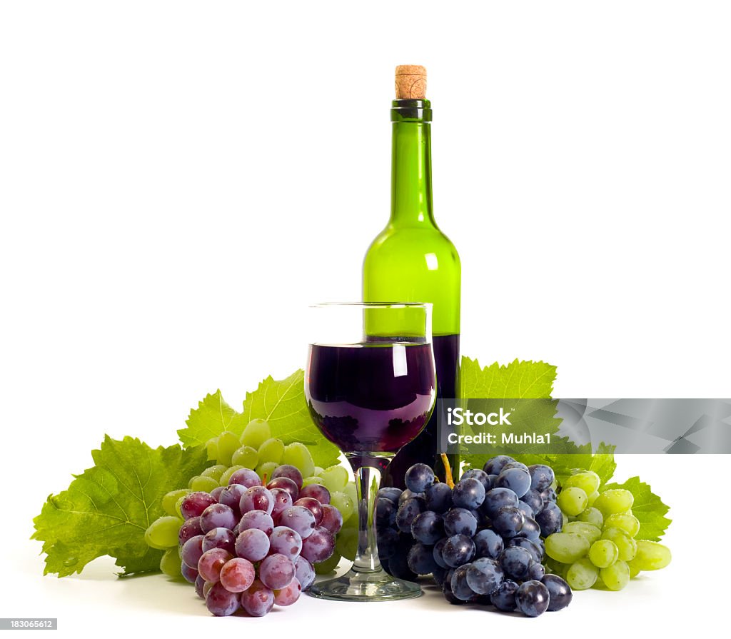 Composición del Vino - Foto de stock de Botella de vino libre de derechos