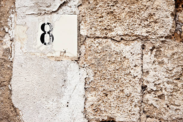 istock 8, Street Number On The Wall 183066357