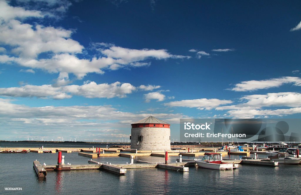Башня) и гавань Виктория - Стоковые фото Кингстон - Онтарио роялти-фри