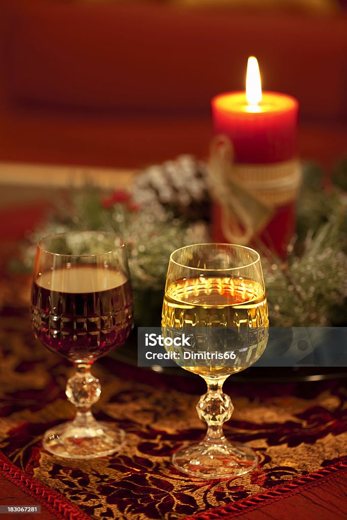 クリスマスのワイン - クリスマスのロイヤリティフリーストックフォト