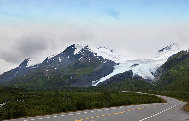 istock Highway in Alaska,USA...Exit glacier near Seward 183067344