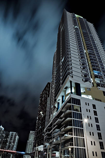 istock Night View of Miami, Brickell Area 183067717