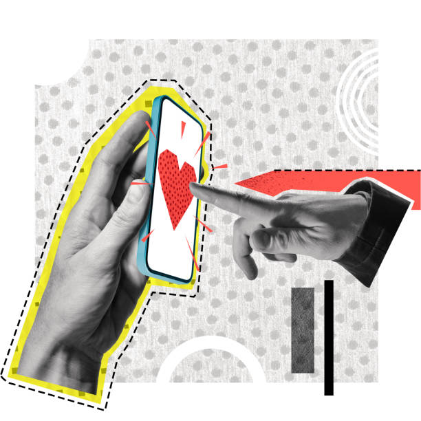 istock Communication and acquaintance on social networks. Concept. 1830679720