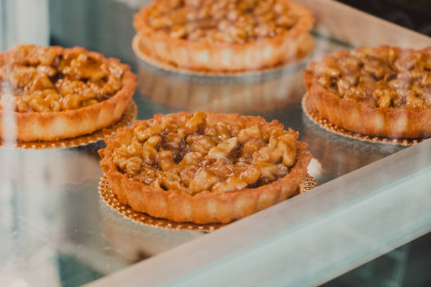 istock apple pies on the cafeteria display 1830681329