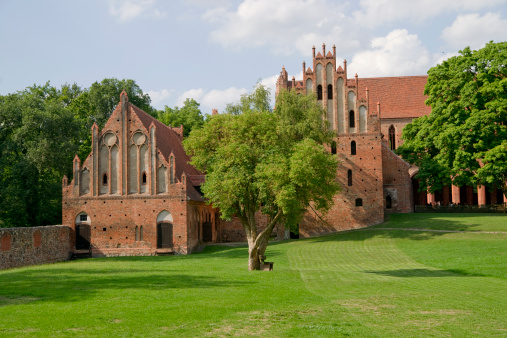 Medieval abbey of Chorin in Brandenburg nearby Berlin/Germany