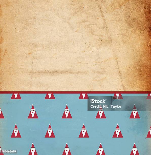 Christmas Santa Paper Xxxl Stock Photo - Download Image Now - Abstract, Antique, Backgrounds