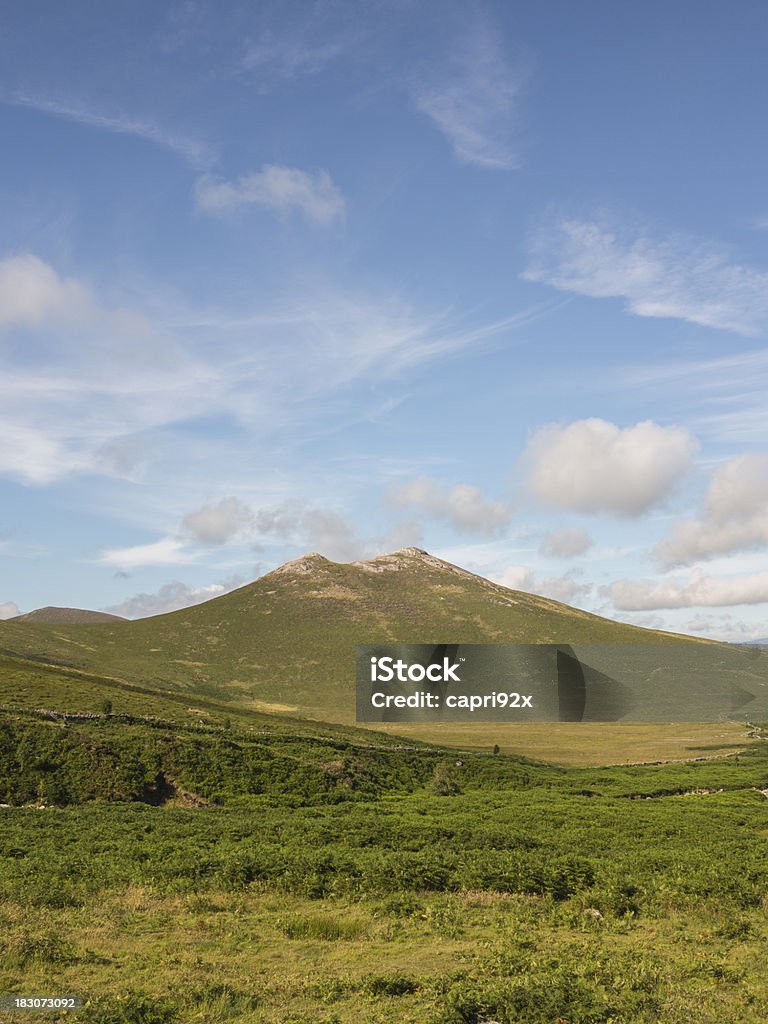 Hen mountain in the Mournes Ireland one of the smaller mountains of the Mourne range Ireland Hen mountain Blue Stock Photo