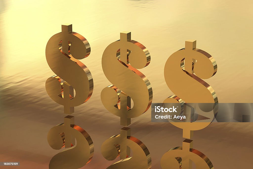 golden dollar-symbol - Lizenzfrei Finanzen Stock-Foto