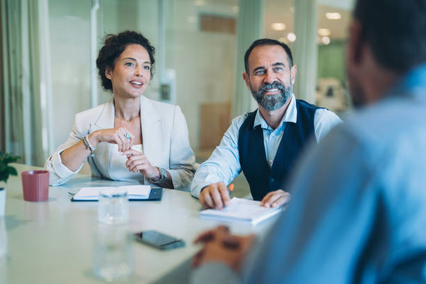 istock Entrepreneurs during a meeting 1830764370