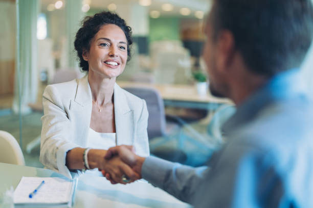 istock Congratulations on your new position! 1830764386