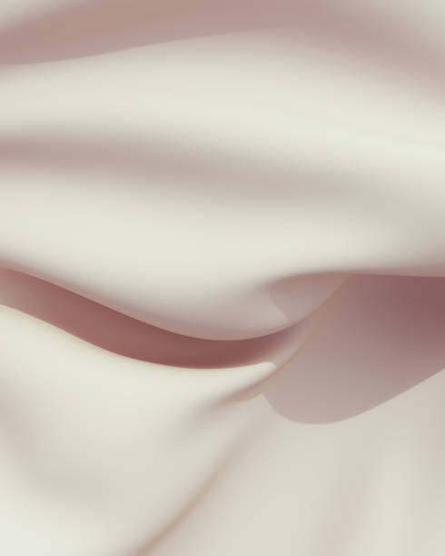 istock Neutral backgrounds soft tones beige brown background abstract curve fold soft round curved shapes 1830765456