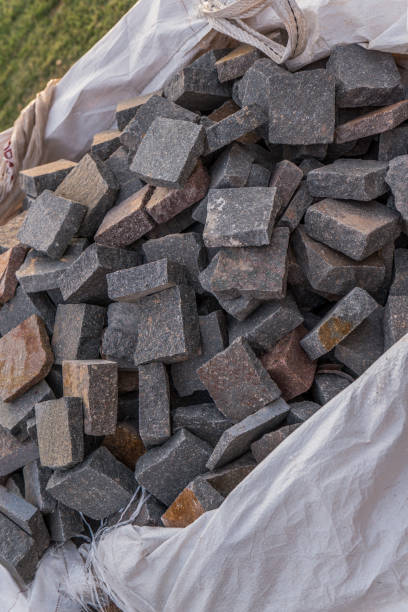 istock Set of stones for a new floor 1830770344
