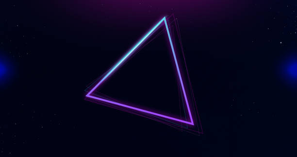 istock Retro 80s sci-fi futuristic style background. Vector retro futuristic synth wave illustration in 1980s posters style. Retro Nostalgic new wave vaporwave cyberpunk artwork with vibrant neon colors. 1830772032