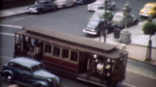 Trolley in the 1940's.