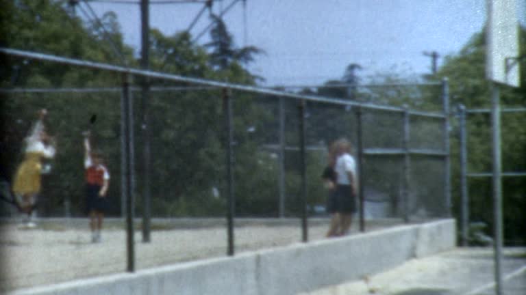 School Yard 1950's