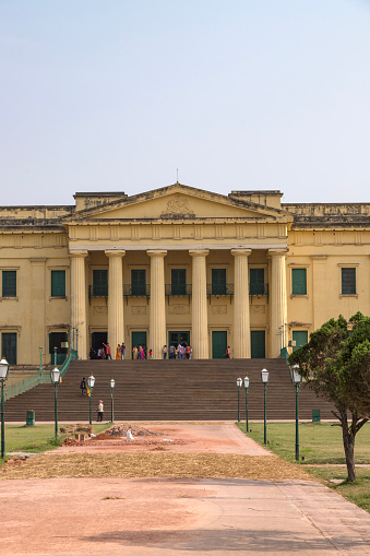 Kolkata,murshidabad,India,16 april 2022 The name of the palace is hazarduari that means a palace with a thousand doors. It was built in the nineteenth century. style-italian