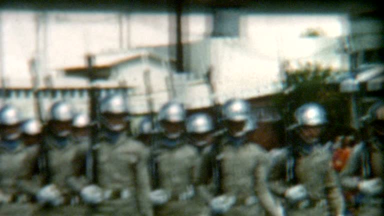 Hawaii Military Police Parade 1950's