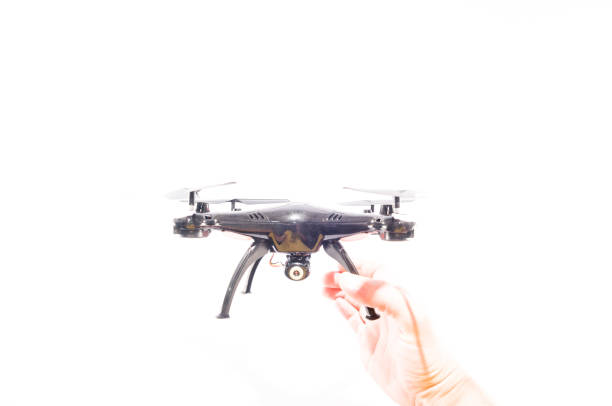 istock Modern Technology Copter closeup Aircraft Drone 1830851523