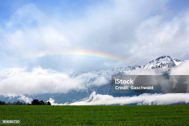 Arcoíris Nos Alpes - Fotografias de stock e mais imagens de Alemanha - Alemanha, Alpes Europeus, Ao Ar Livre