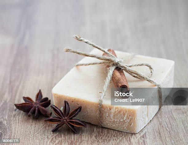 Handmade Soap With Spices Stock Photo - Download Image Now - Anise, Bar Of Soap, Beauty