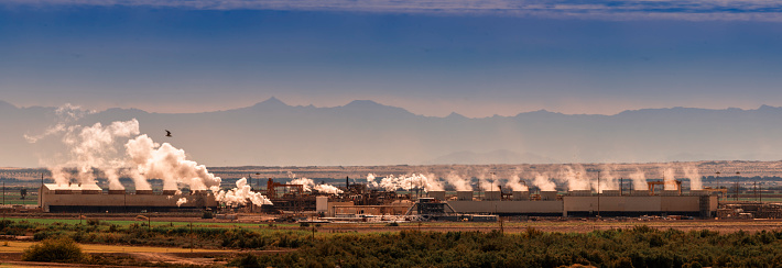 There are about a dozen geothermal commercial plants at the Salton Sea producing geothermal energy, a clean, renewable form of energy.