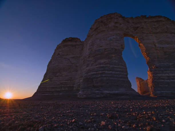 istock Monument Rocks Chalk Pyramids in Lewis Kansas 1830911828